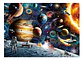 Rompecabezas 1000 Piezas Puzzle Space Traveler 50x70 Cmmarca De Tiiyee De Rompecabezas De Marco De Fotos - Miniatura 2
