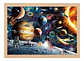 Rompecabezas 1000 Piezas Puzzle Space Traveler 50x70 Cmmarca De Tiiyee De Rompecabezas De Marco De Fotos - Miniatura 6