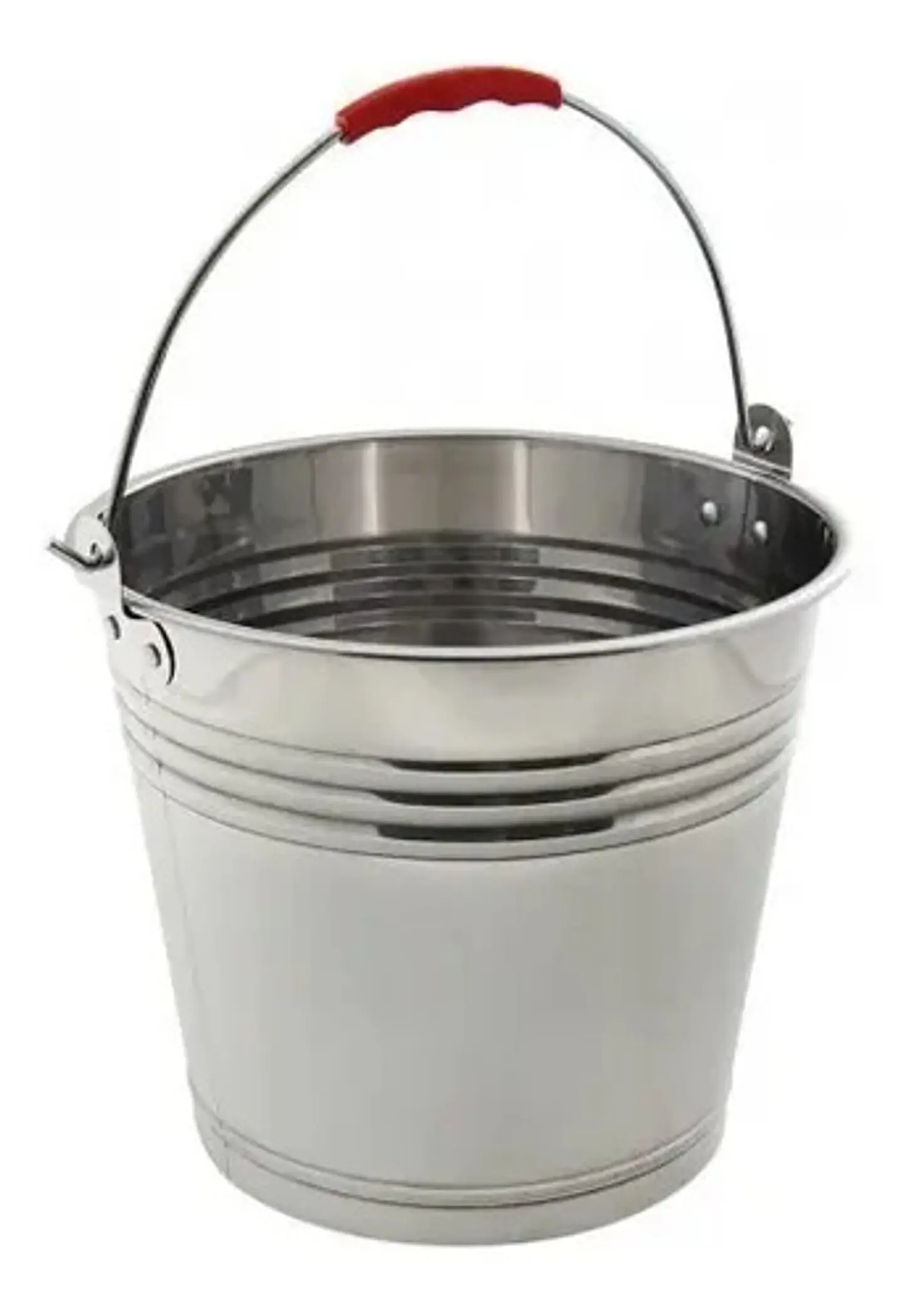 Balde Genérica plateado 12 L 2