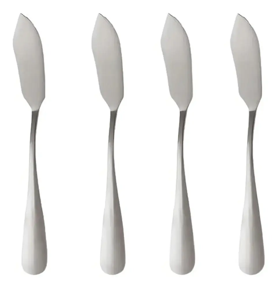 Cuchillo Para Paté De Mantequilla Acero Inoxidable 04 Piezas 1