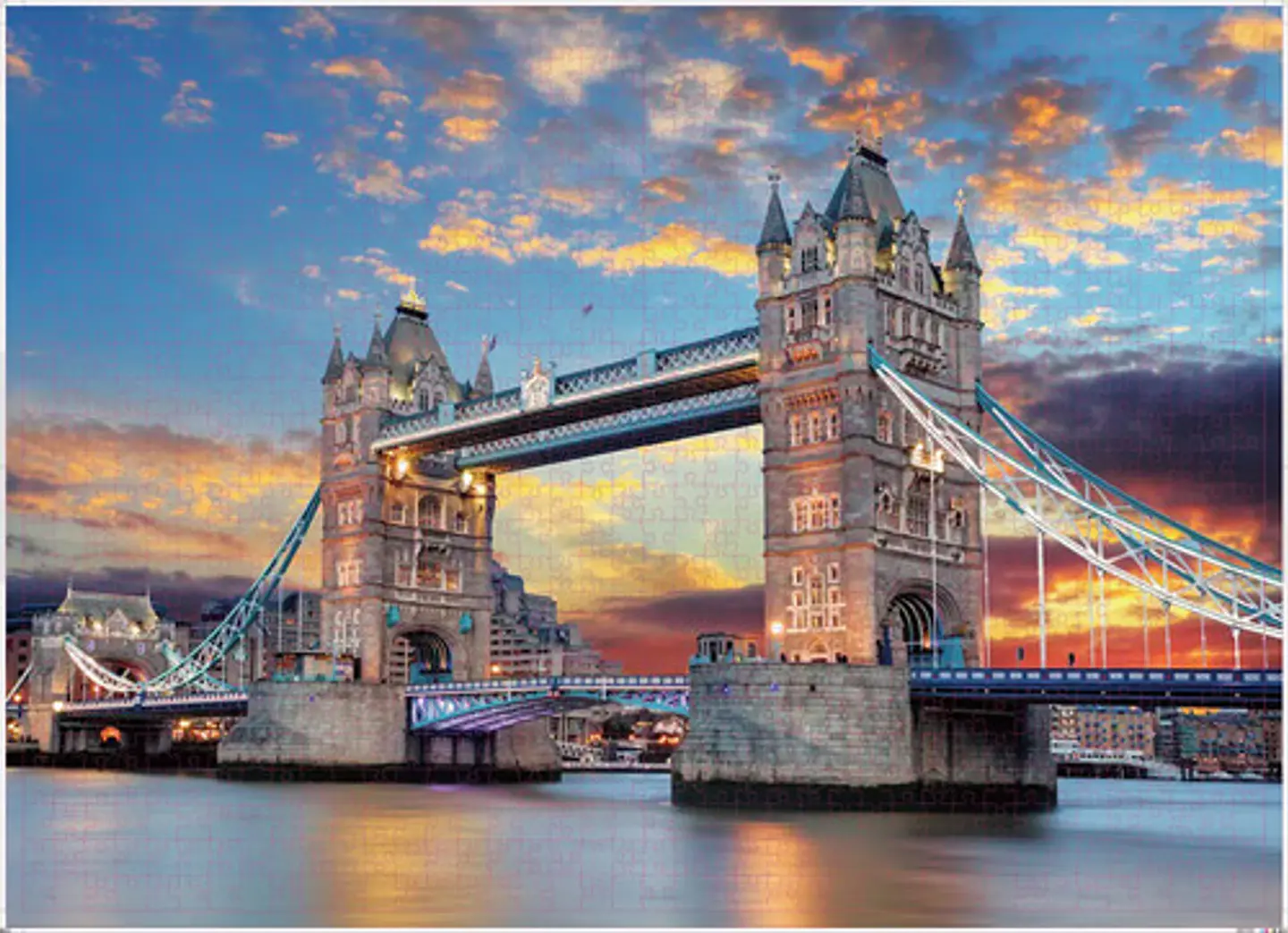Puzzle Rompecabezas 1000 Piezas Puente De Londres 1