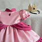 Disfraz Princesa Peach Rosado Para Niñas Corona Halloween - Miniatura 3