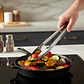 Pinza De Cocina En Acero Inoxidable Multiouso Plateado 28cm - Miniatura 3