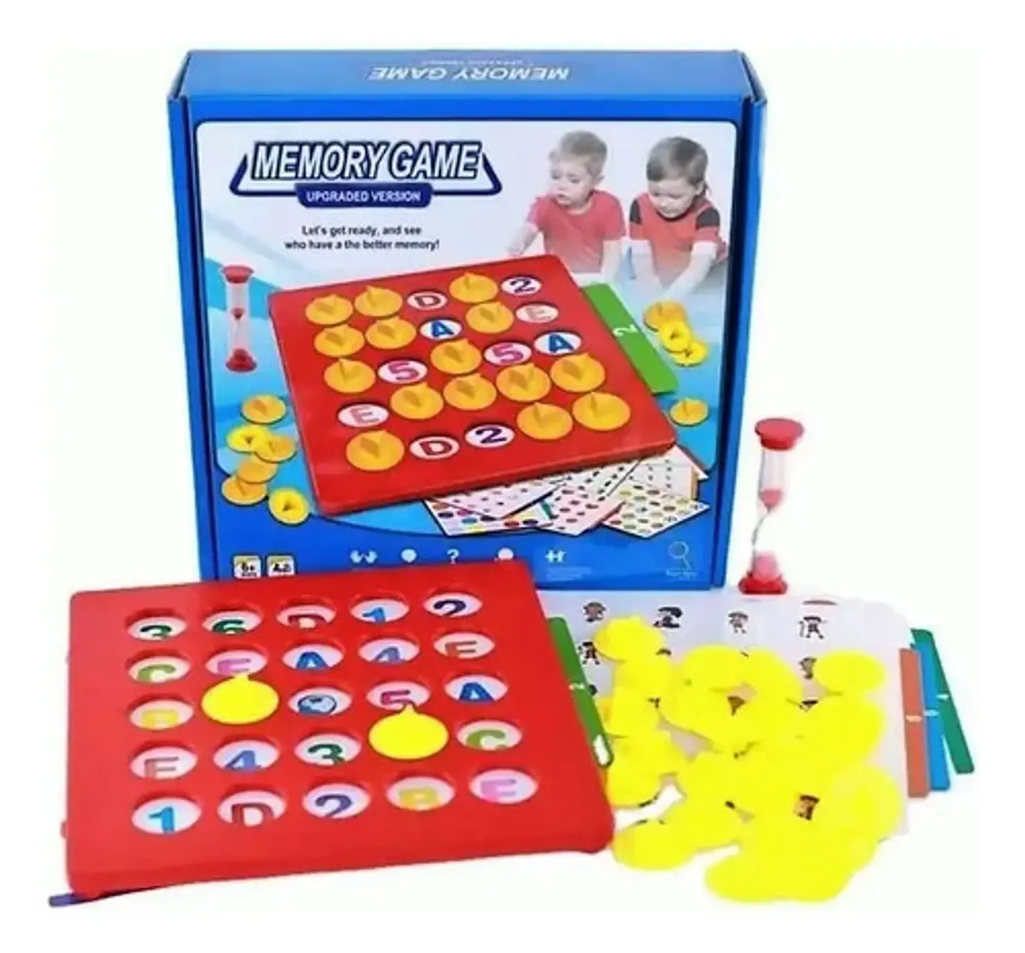 Juego De Mesa Memory Game Versión Mejorada 1