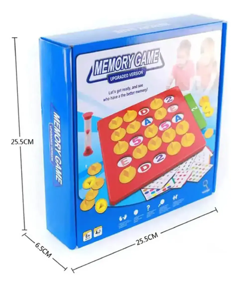 Juego De Mesa Memory Game Versión Mejorada 5