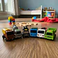 Carritos Colección X6 Juguetes Carros Metal Niños Color Amarillo - Miniatura 1