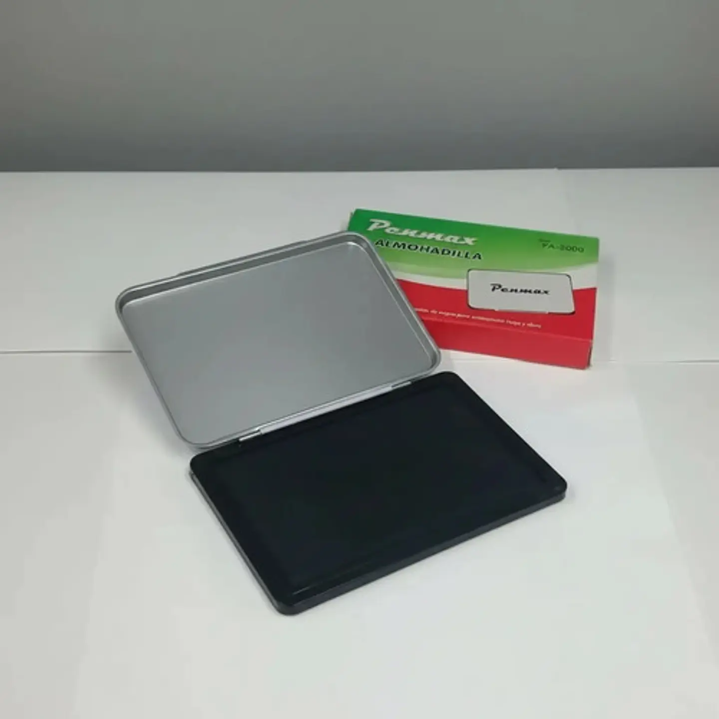 Almohadilla Huellero Penmax Pa-2000 Negra Para Sellos 5