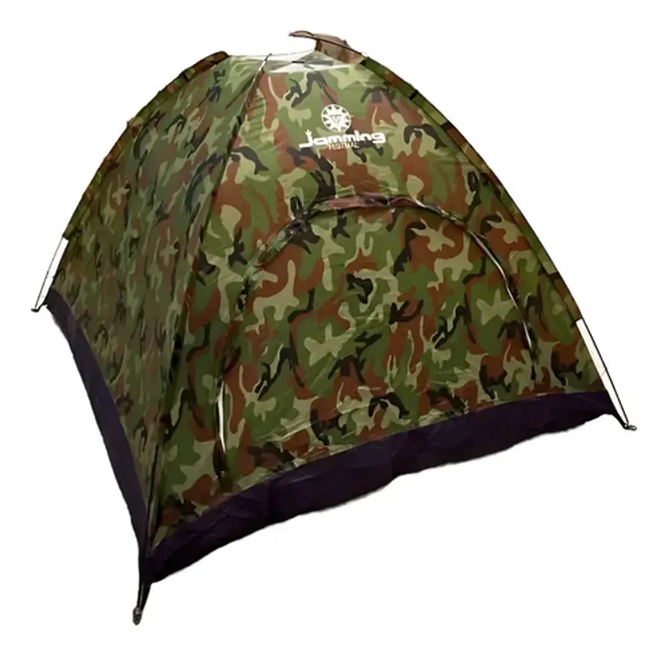 Camping Para 4 Personas Con Sobrecarpa Manual Acampar 2