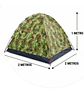 Camping Para 4 Personas Con Sobrecarpa Manual Acampar - Miniatura 3