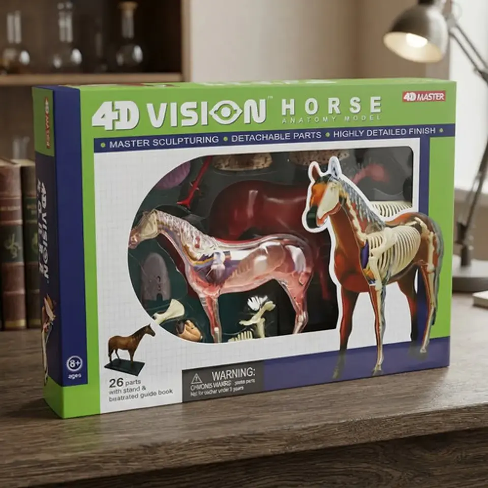 Modelo Anatómico De Caballo Tedco, 4d. 25 Piezas 3