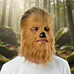 Máscara Hombre Lobo Pelo Sintético Chewbacca Disfraz Hallowe - Miniatura 4