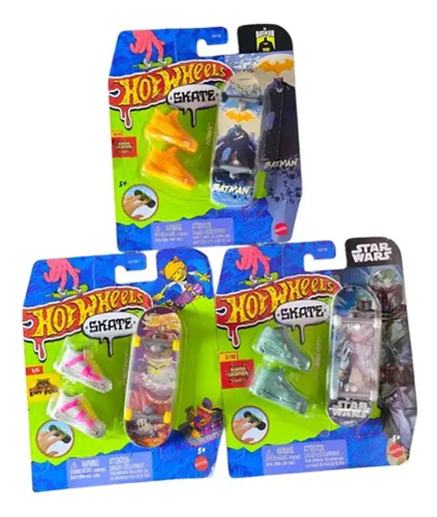 Skates Para Dedos Hot Wheels Patineta 30 Zapato 2 Surtido 1
