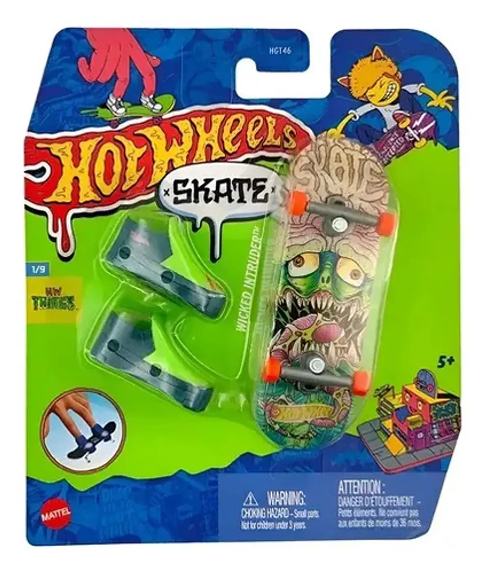Skates Para Dedos Hot Wheels Patineta 30 Zapato 2 Surtido 5