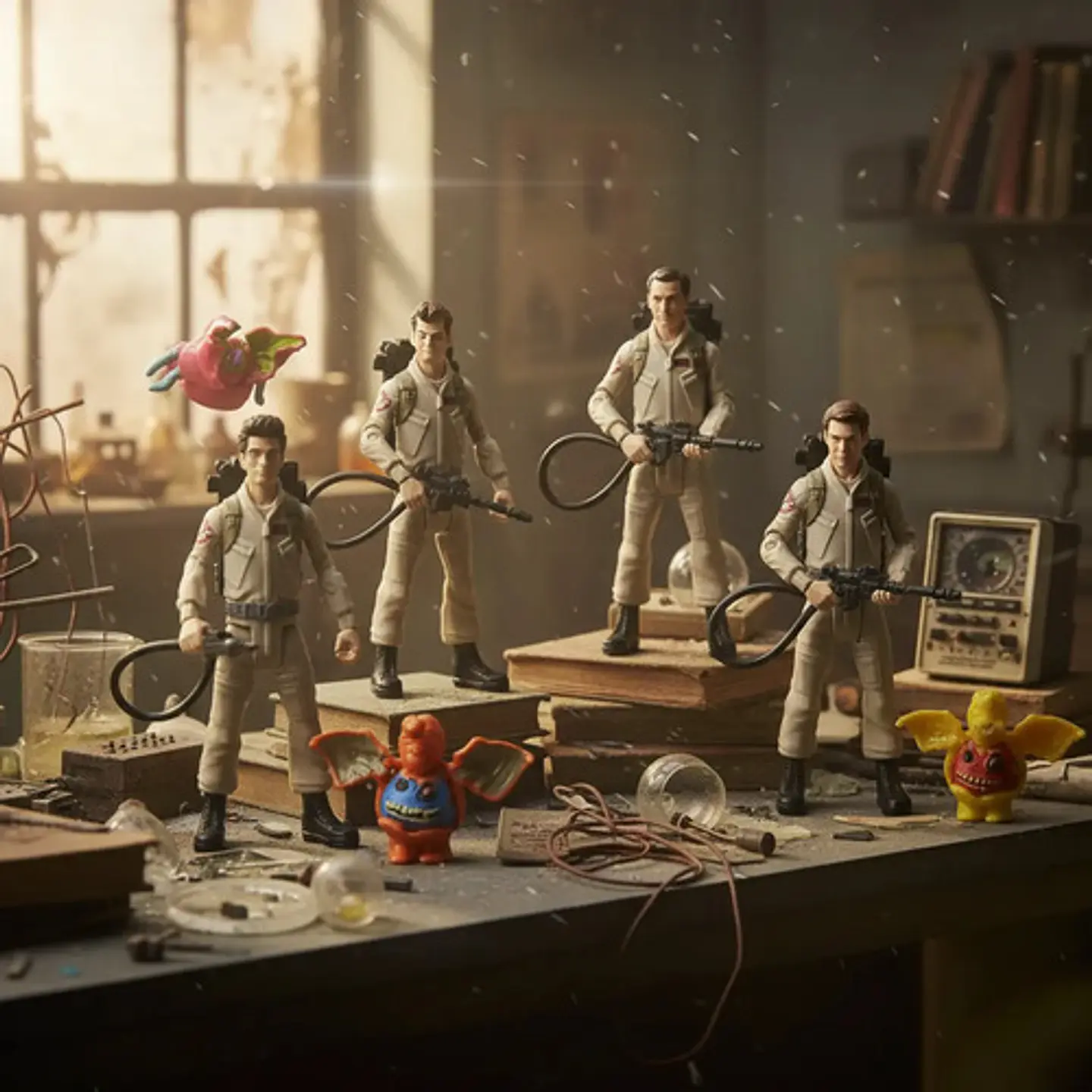 Cazafantasmas Set X 4 Figuras 13 Cm Ghostbusters Hasbro 1
