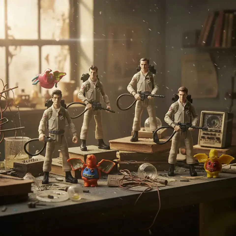 Cazafantasmas Set X 4 Figuras 13 Cm Ghostbusters Hasbro 1