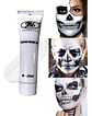 Set X3 Pintucaritas Blanco En Crema Maquillaje Halloween - Miniatura 4