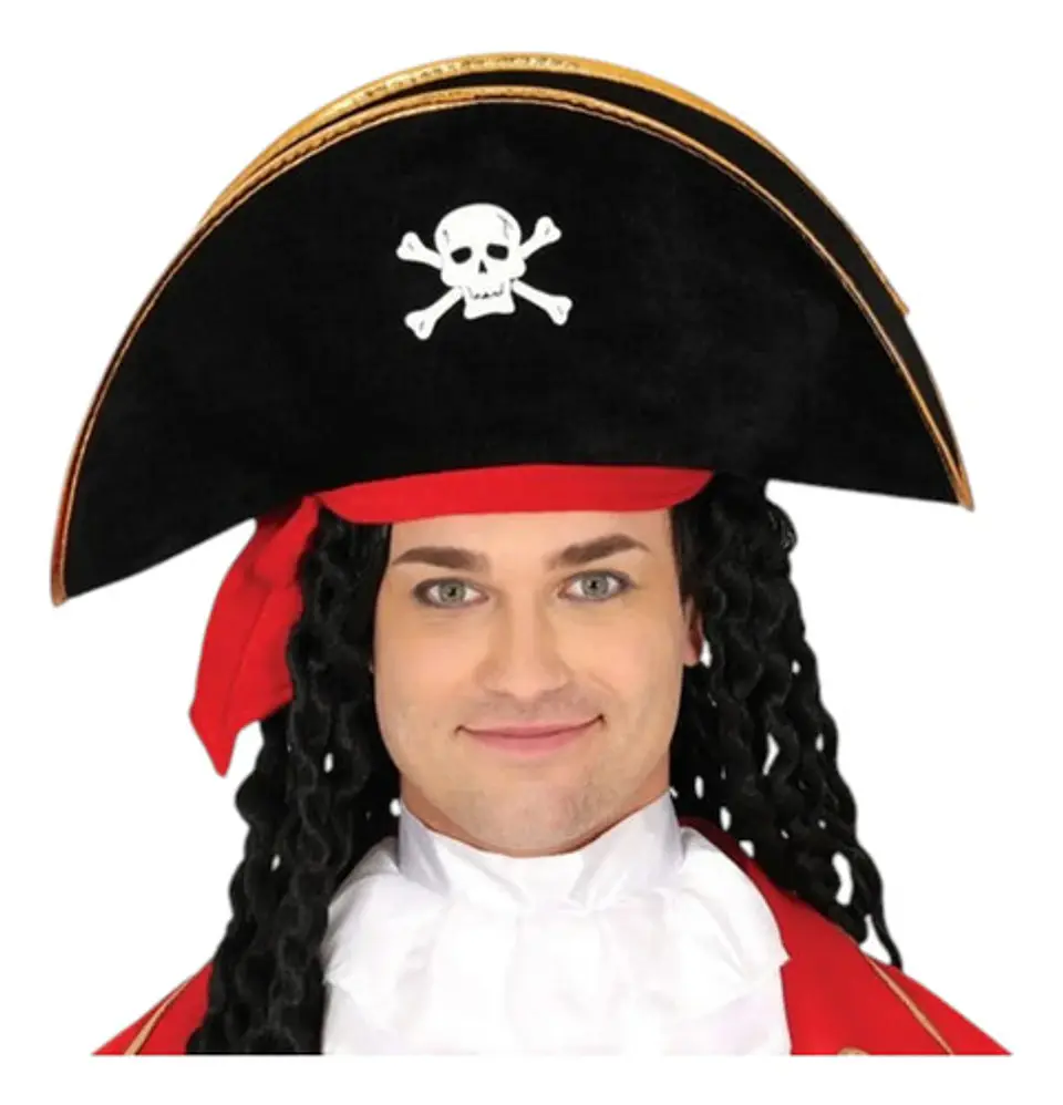 Sombrero De Pirata Infantil Gorro Disfraz Halloween Adulto 2