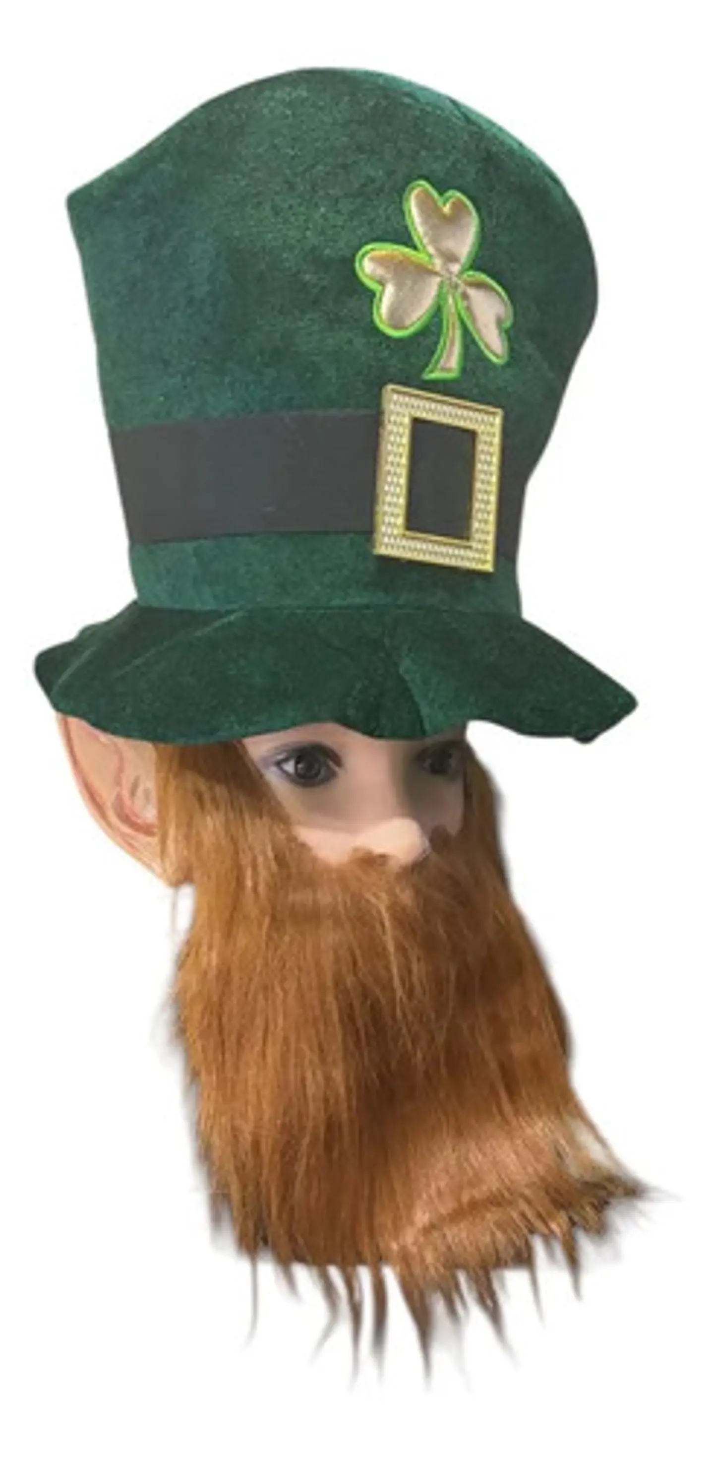 Set De Sombrero Gorro Barba Orejas De  Duende Maldito 2