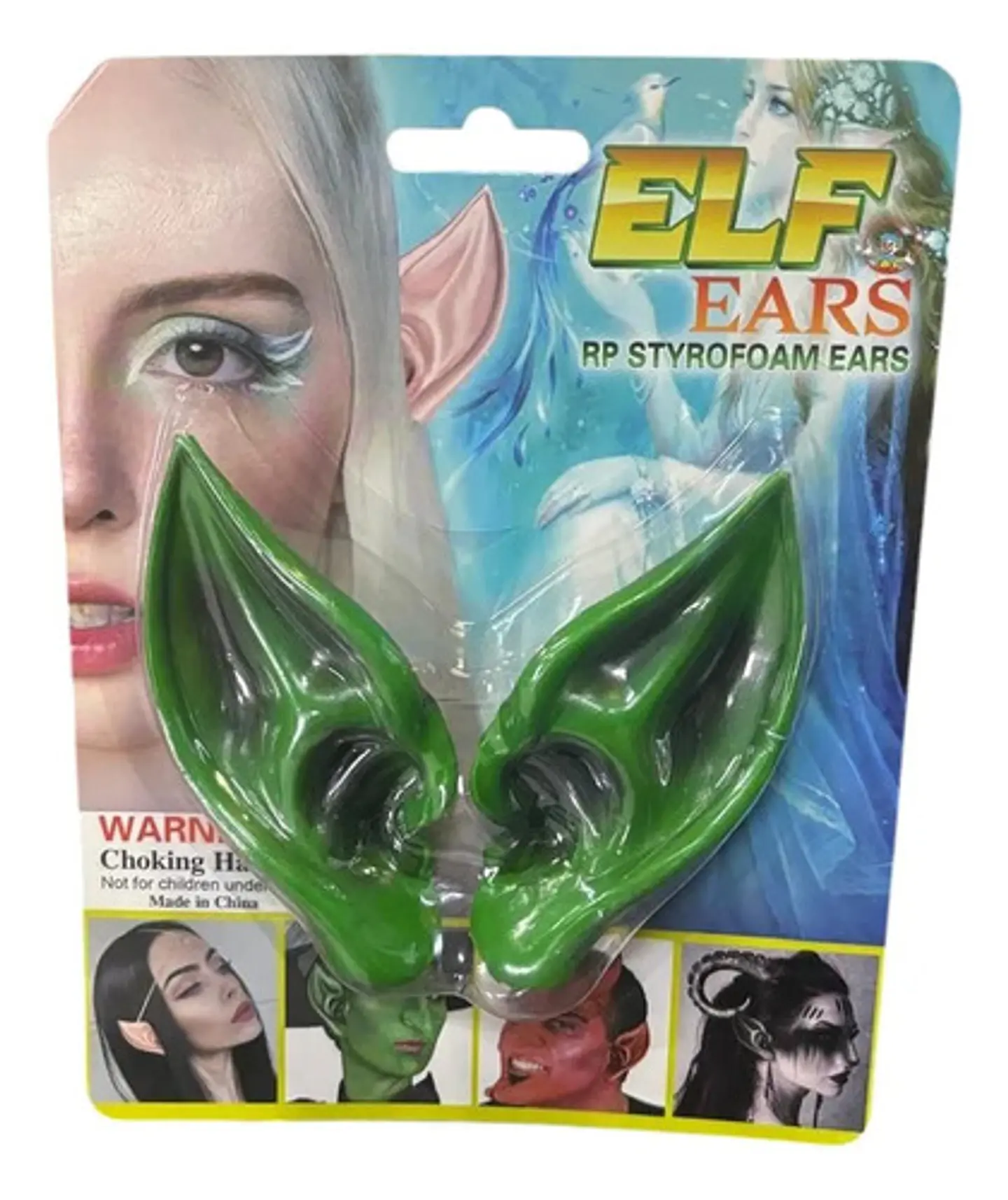 Accesorio De Orejas De Elfo Bruja Duende Hada Para Disfraz 2