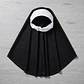 Disfraz De Monja Para Niña En Negro Y Blanco - Accesorio De - Miniatura 5