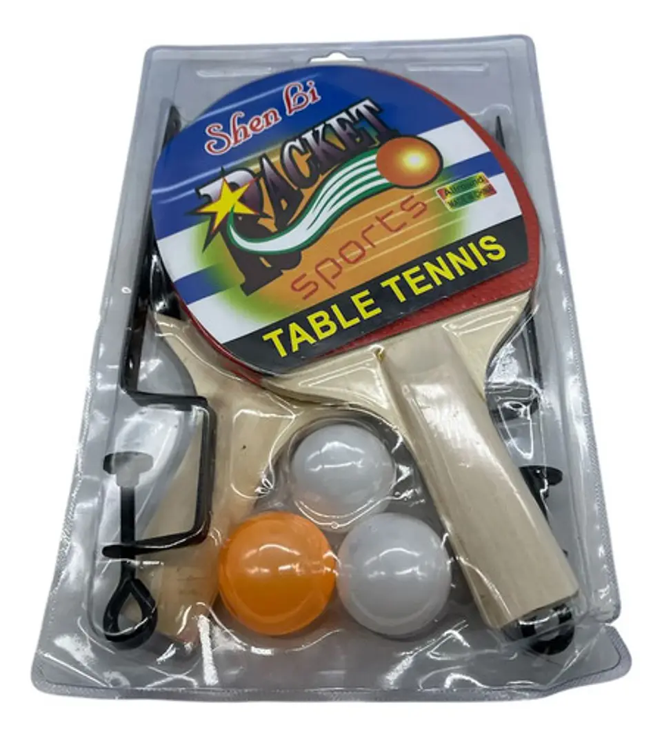Set Raquetas,banda, Pelotas Ping Pong Tennis De Mesa 2
