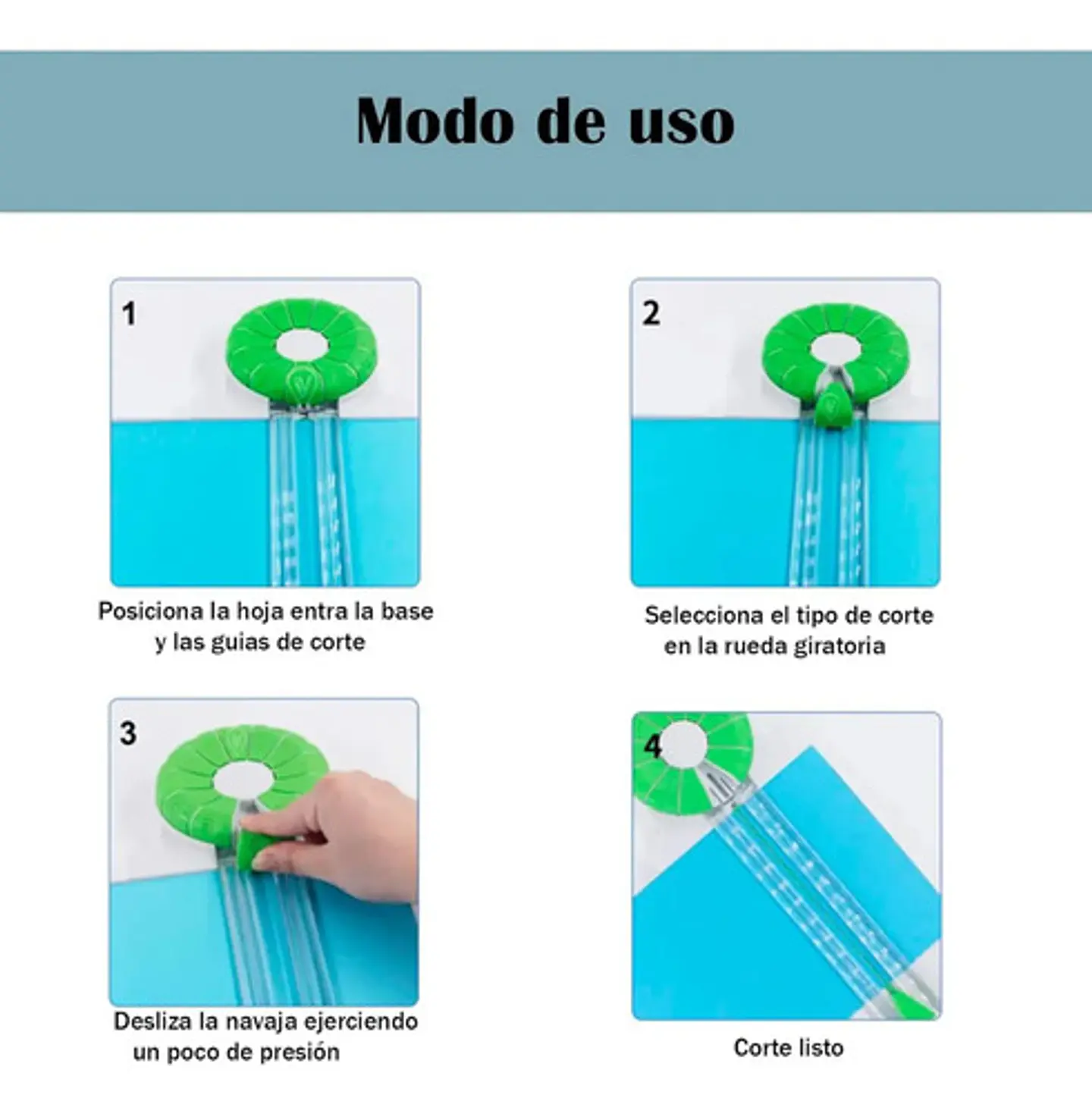 Cortador De Bordes Guillotina 12 Formas De Cortes En 1scrapbook Album Manualidades Papel Cartulina Multiuso Para Oficina Escuela 2
