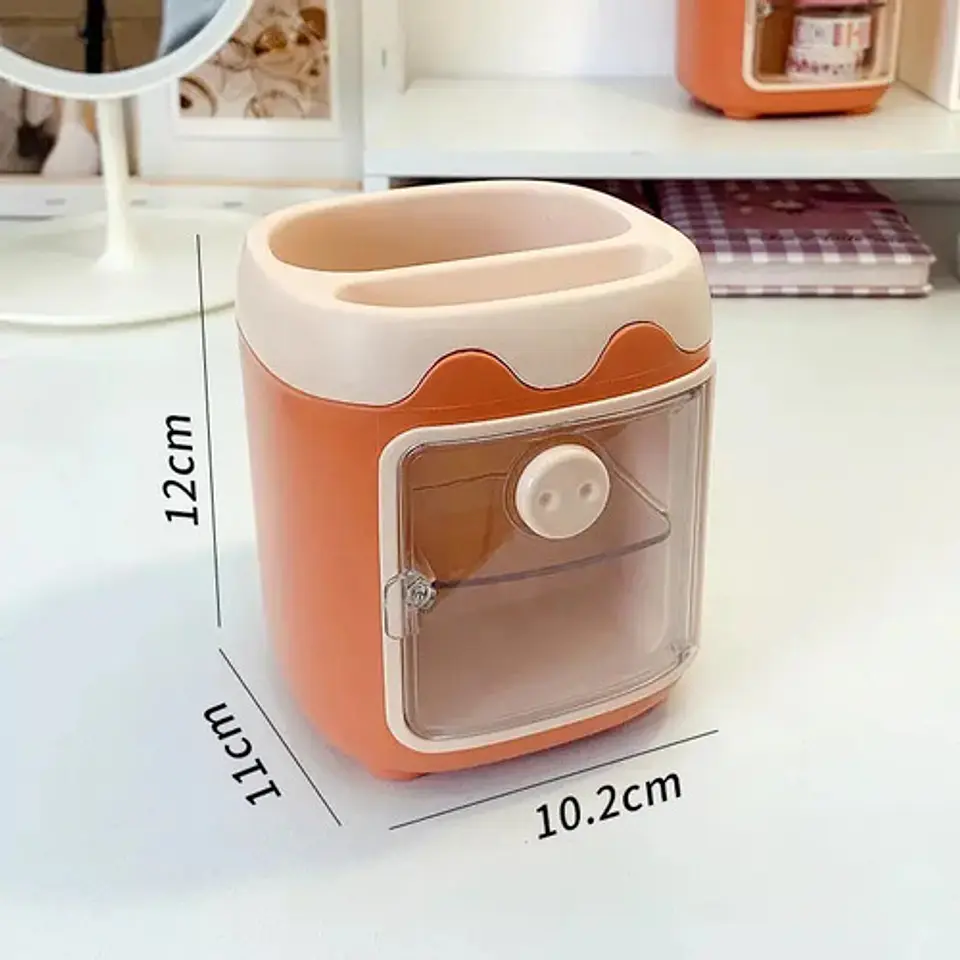 Organizador  Para Escritorio Lapices Cerdito 3