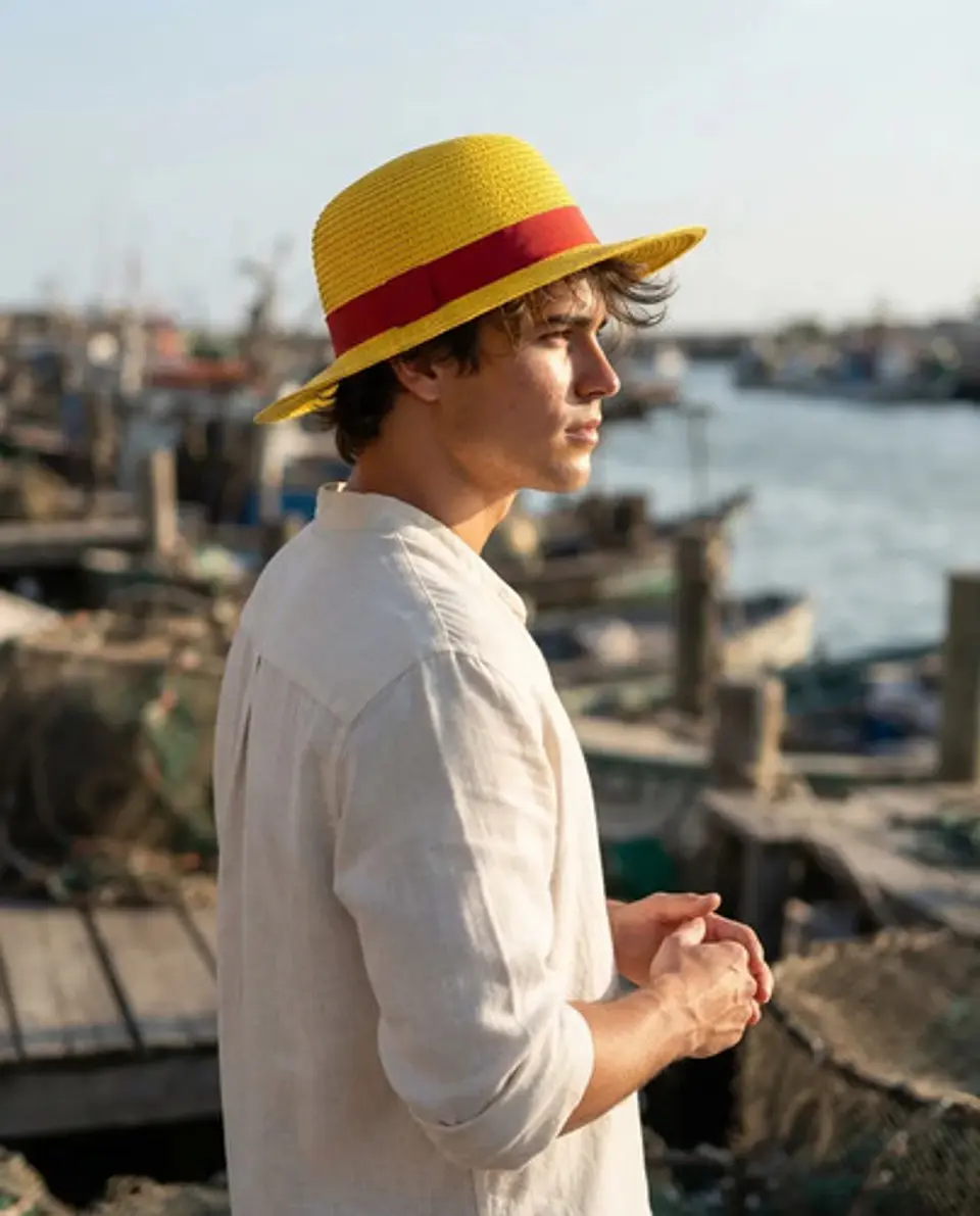 Sombrero One Piece Luffy De Paja Cosplay Disfraz Monkey 3