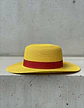 Sombrero One Piece Luffy De Paja Cosplay Disfraz Monkey - Miniatura 5