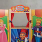 Teatro De Títeres De Madera Con Princesa Y Rey 99 X 49 Cm - Miniatura 4