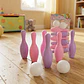 Juego De Bolos Carolina Para Niños, 6 Pinos Y 2 Bolas - Miniatura 2