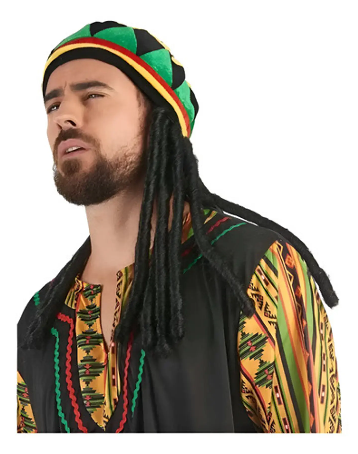 Peluca Rasta Ref   Mp371 Halloween  Disfraz  1