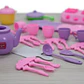 Juego De Cocina Infantil 45pcs Estufa Y Cubiertos Accesorios - Miniatura 5