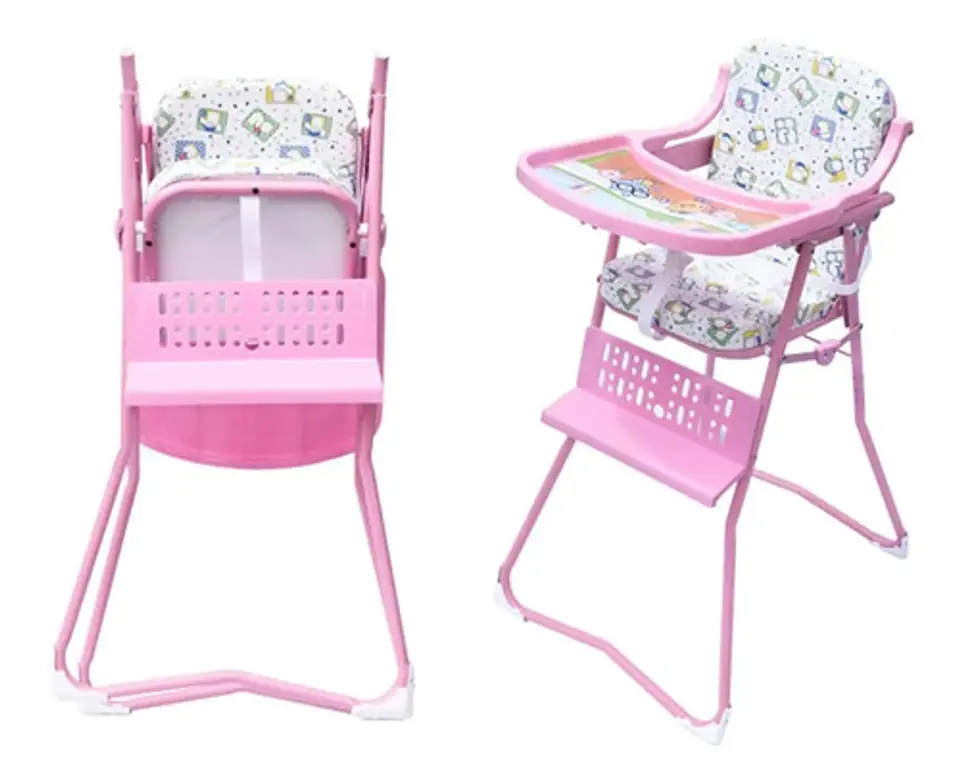 Silla Comedor Plegable Para Bebe Niña Y Niño 1