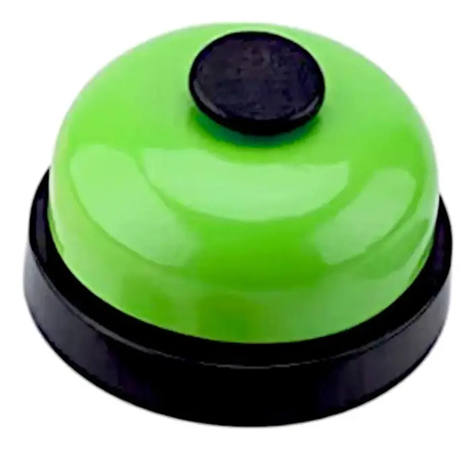 Timbre Campana De Servicio Recepcion Oficina Juego Temporiza 15