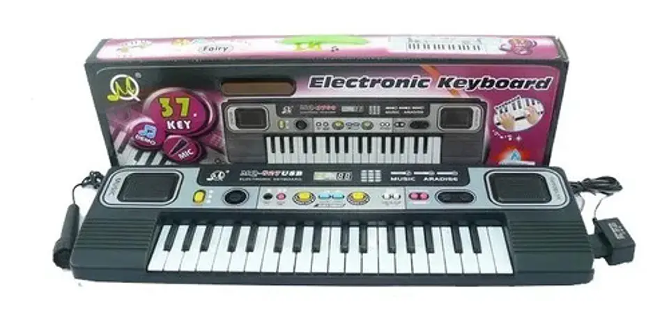 Organeta Piano Musical Niños Niñas 37 Teclas Microfono Mp3 5