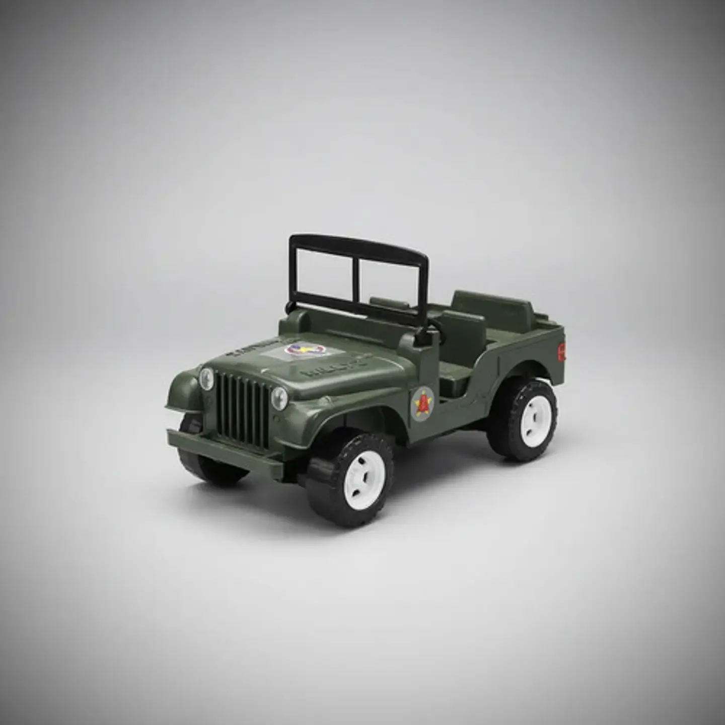 Carro Camioneta De Juguete De Arrastre Jeep Willys Regalo 1