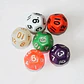 Juegos Rol Dados 12 Caras X6 Und Dado Casino Poliédrico - Miniatura 3
