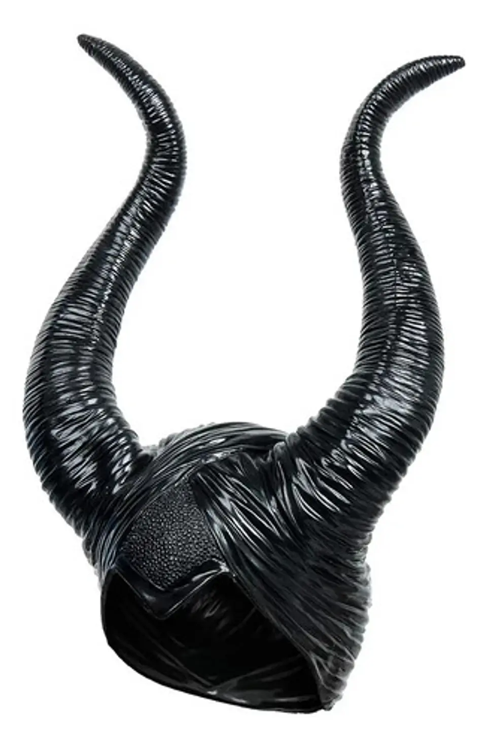 Cuernos Disfraz Malefica Casco Cachos 3