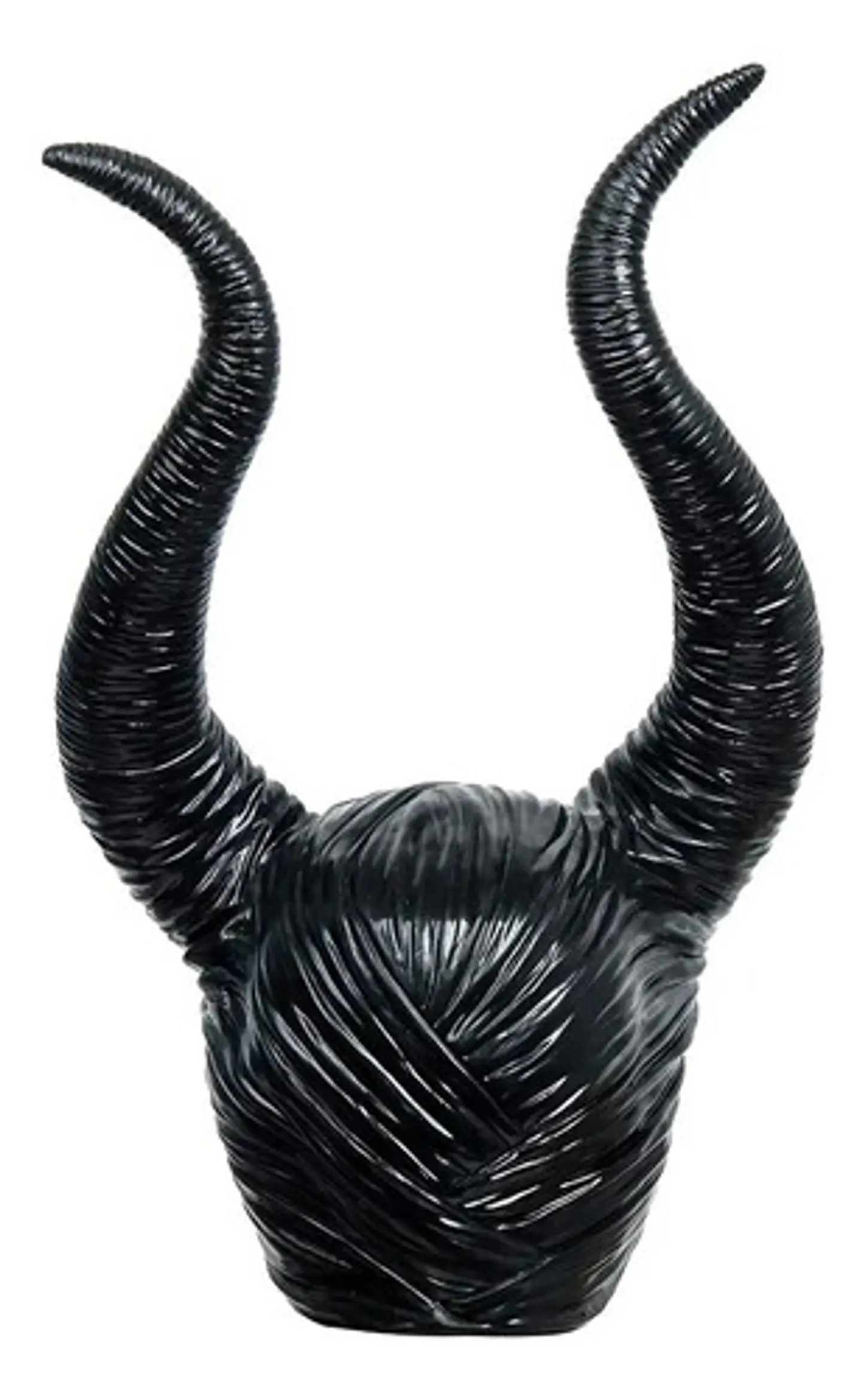 Cuernos Disfraz Malefica Casco Cachos 5