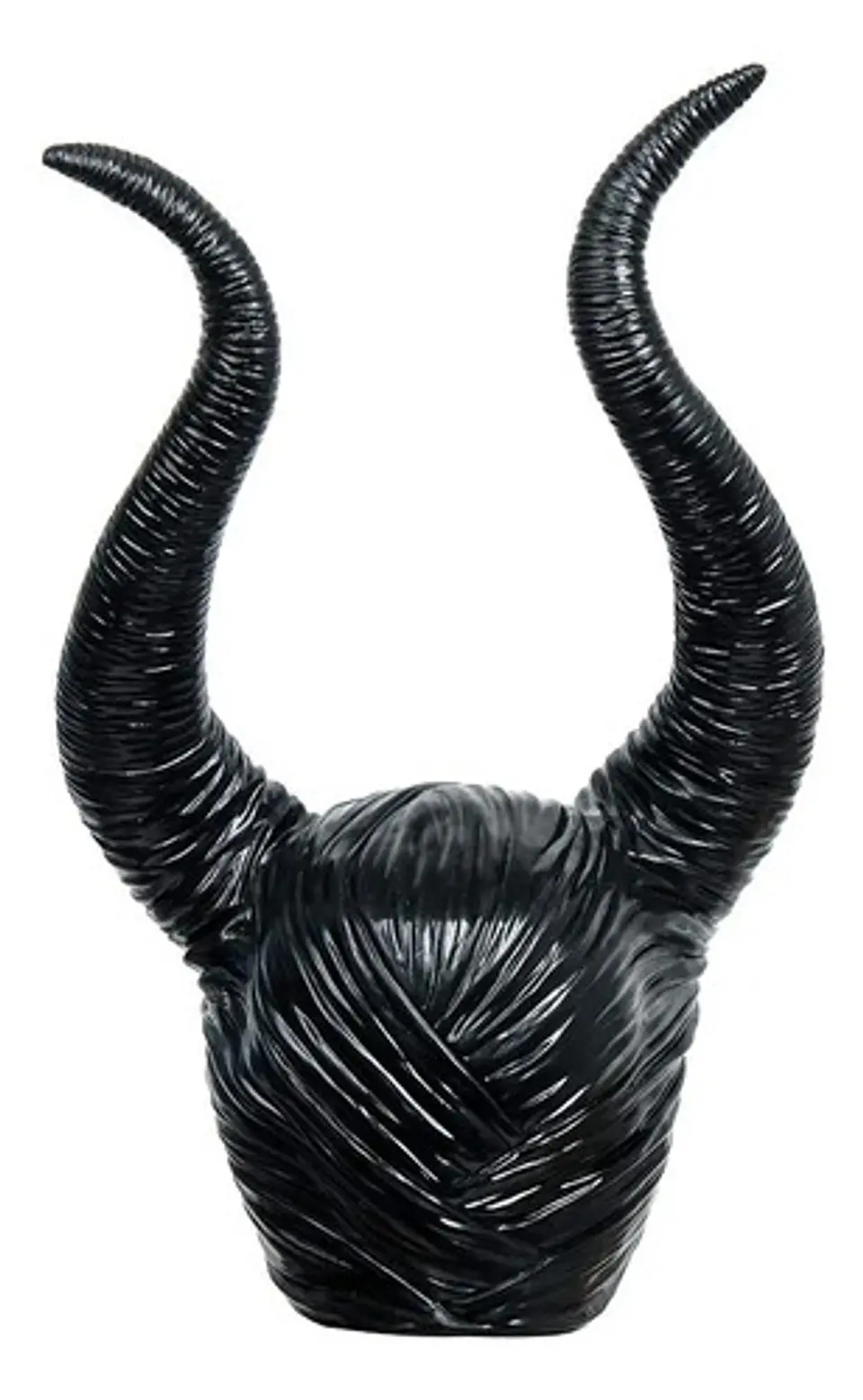 Cuernos Disfraz Malefica Casco Cachos 5