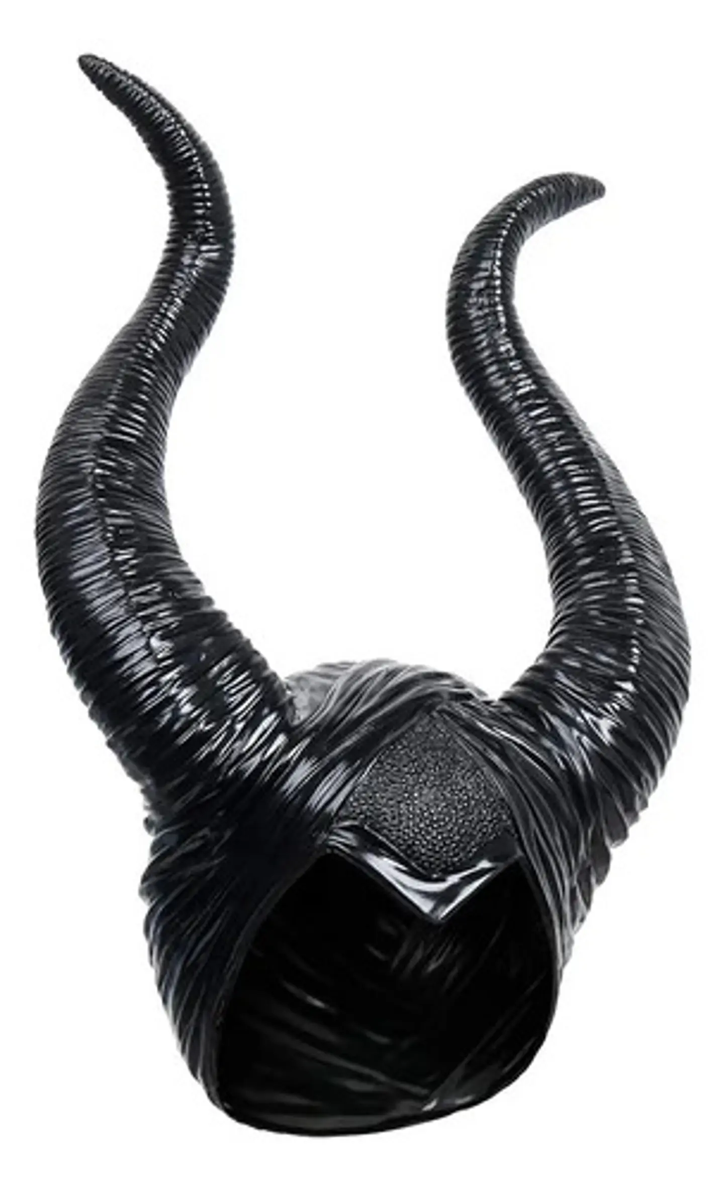 Cuernos Disfraz Malefica Casco Cachos 6
