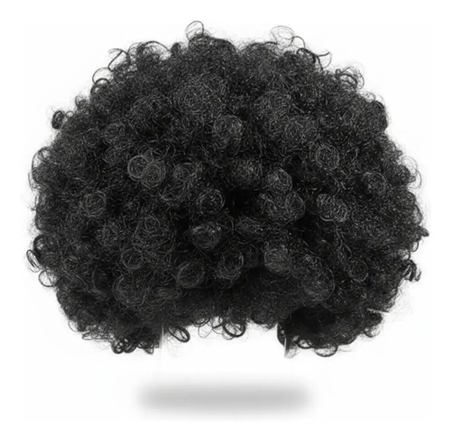 Peluca Afro Disfraz Halloween Unisex 5