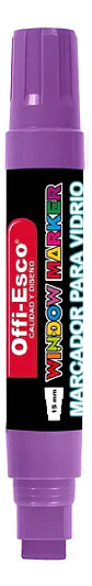 Marcador Para Vidrio Lavable Window Marker Jumbo 15mm Neon - Miniatura 17