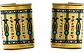 Set Accesorios Disfraz Cleopatra Egipcia Dorado Y Turquesa - Miniatura 3