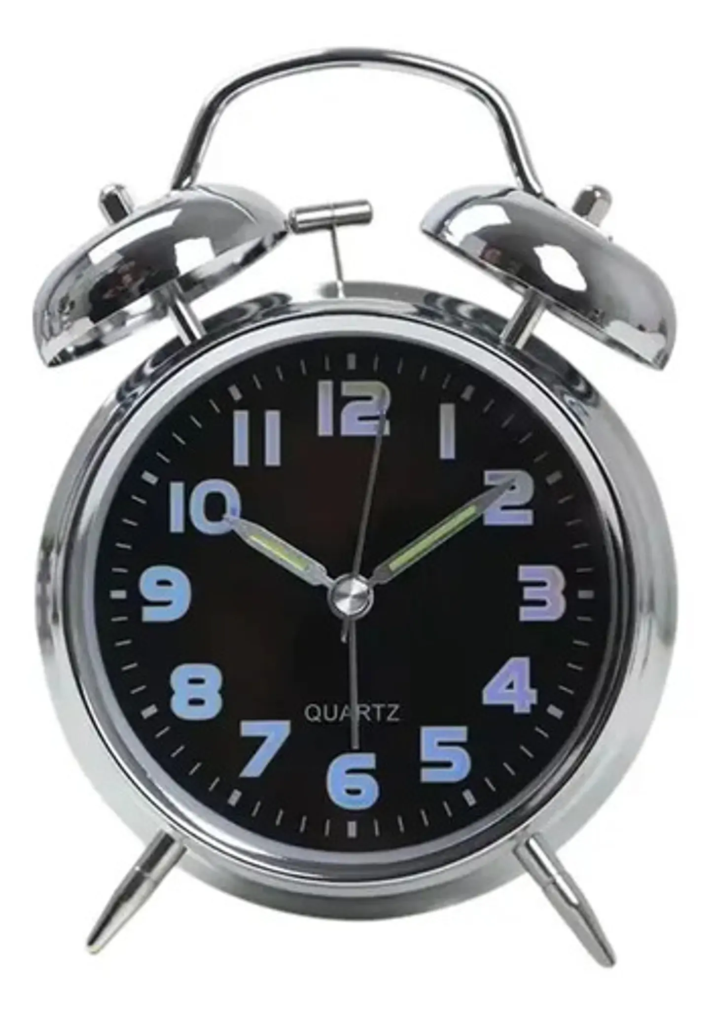 Reloj  Despertador Clasico  Doble Campana Metal 1