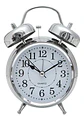 Reloj  Despertador Clasico  Doble Campana Metal - Miniatura 5