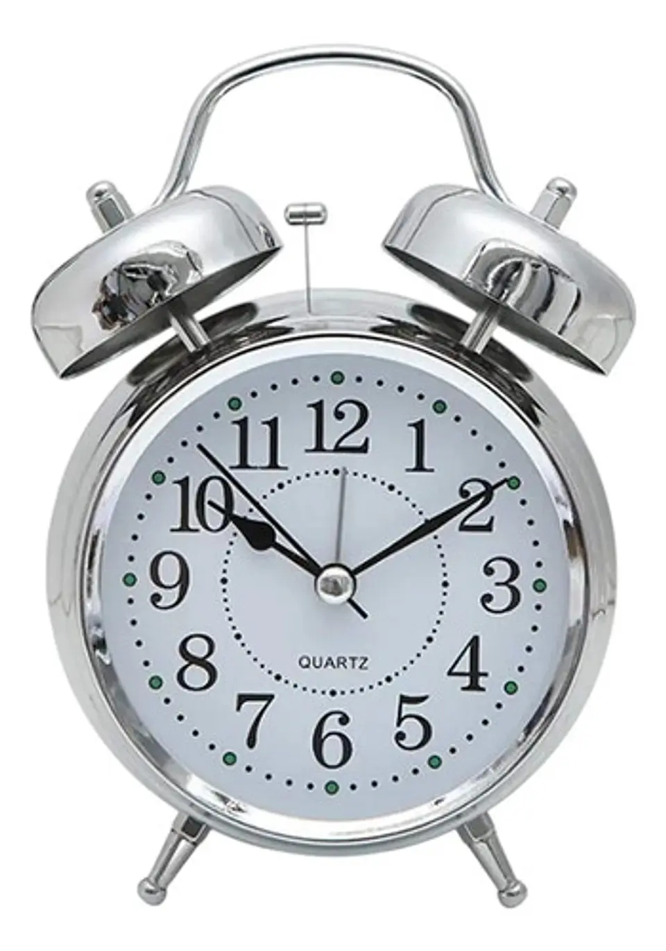 Reloj  Despertador Clasico  Doble Campana Metal 5
