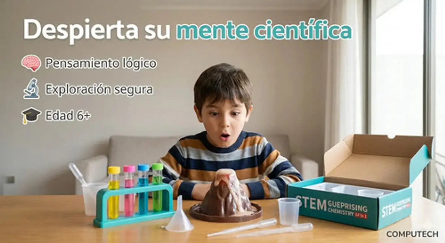 Kit De Ciencia 14 En 1 Experimentos Stem Laboratorio Niños 9