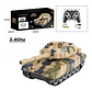 Tanque Mediaval De Batalla Rc 2.4ghz Camuflado Para Niños - Miniatura 5